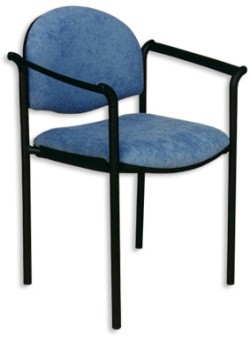 SILLA LEYLA APILABLE CON APOYABRAZOS